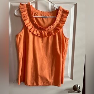 J Crew sleeveless blouse